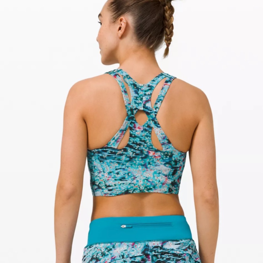 💕LULULEMON STASH IT BRA/CROP-QUICK START MULTI💕 - Picture 6 of 16